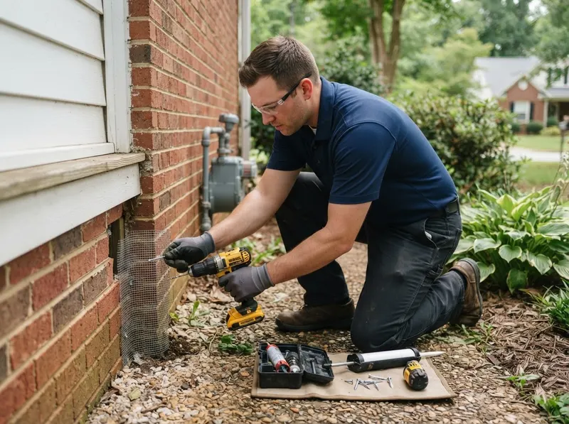 Mechanical Rodent Exclusion & Structural Proofing in columbia, SC